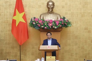 Thủ tướng Phạm Minh Chính chủ trì phiên họp. Ảnh: VGP