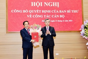 Chủ tịch UBND tỉnh Ninh Bình Phạm Quang Ngọc làm Phó bí thư Tỉnh ủy Hưng Yên 