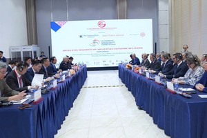 Lãnh đạo TP.HCM có buổi tiếp và làm việc với đoàn doanh nghiệp Italia tham dự Diễn đàn Kinh tế ASEAN - Italia năm 2025 tại TP.HCM - Ảnh: BTC