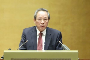 Phó trưởng ban Thường trực Ban Tổ chức Trung ương Hoàng Đăng Quang. Ảnh: Duy Linh. 