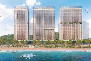 Sun Centro Town sở hữu tầm nhìn “tuyệt đối điện ảnh” hướng vịnh Hạ Long. Ảnh: Sun Property.