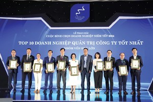 Cuộc bình chọn Doanh nghiệp niêm yết tôn vinh các doanh nghiệp quản trị tốt nhất theo nhóm quy mô vốn hóa 