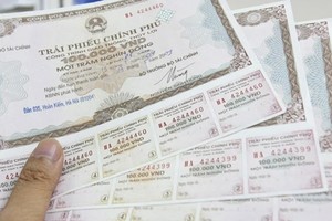 Huy động thêm 29.540 tỷ đồng qua đấu thầu trái phiếu Chính phủ 