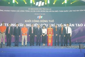 Lễ khởi công động thổ dự án Trung tâm nghiên cứu Trí tuệ nhân tạo AI tại Gia Lai