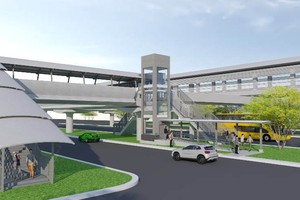 TP.HCM: Khởi công lắp đặt thang máy tại các cầu vượt bộ hành tuyến Metro số 1 