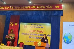 Bà Nguyễn Thị Hương, Cục trưởng Cục Thống kê khẳng định xu thế tích cực của nền kinh tế 