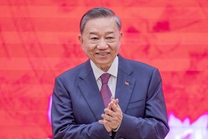 Tổng Bí thư Tô Lâm gửi thư mừng Tổng Bí thư Lào khóa XII Thongloun Sisoulith 