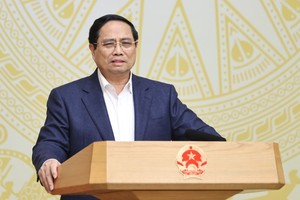  Thủ tướng Phạm Minh Chính, Trưởng Ban Chỉ đạo quốc gia về dữ liệu, chủ trì phiên họp lần thứ nhất của Ban Chỉ đạo. Ảnh: VGP.