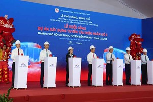 TP.HCM khởi công tuyến Metro số 2 Bến Thành - Tham Lương 