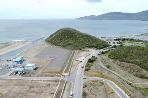 Khu kinh tế Vân Phong, tỉnh Khánh Hòa. Ảnh: Linh Đan 