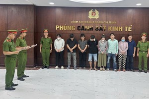 8 đối tượng bị khởi tố, bắt tạm giam 