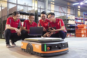 Viettel Post đang hướng đến mục tiêu dẫn đầu thị phần chuyển phát và nằm trong nhóm doanh nghiệp logistics hàng đầu Việt Nam. Ảnh: V.T 