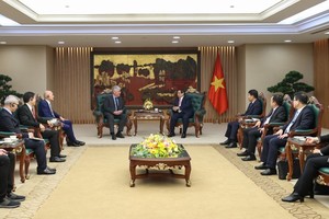 Thủ tướng Phạm Minh Chính cho biết, Chính phủ Việt Nam đánh giá cao sự quan tâm của ASML đối với Việt Nam, coi đây là minh chứng cho niềm tin của các tập đoàn công nghệ hàng đầu thế giới vào tiềm năng hợp tác và môi trường đầu tư tại Việt Nam.Ảnh: VGP