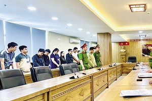 Công an Đà Nẵng bắt 20 bị can liên quan đến đường dây rửa tiền quy mô 30.000 tỷ đồng. Ảnh: P.V 