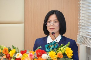 Bà Nguyễn Thị Phương, Chủ nhiệm CLB Pháp chế Ngân hàng, Hiệp hội Ngân hàng Việt Nam 