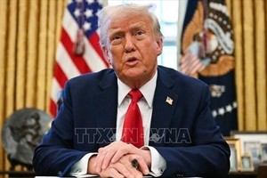 Tổng thống Mỹ Donald Trump. Ảnh: IRNA/TTXVN