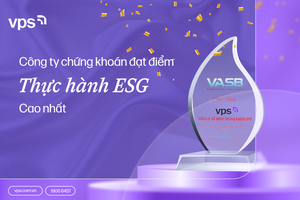 VPS (VCX) được VASB vinh danh công ty chứng khoán đạt điểm thực hành ESG cao nhất