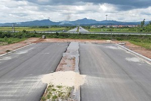 Việc chưa thống nhất được với nhà đầu tư BOT khiến quá trình đấu nối một số đường nhánh vào được Quốc lộ BOT tại Quảng Trị vẫn chưa thể triển khai 