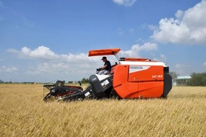 Nhiều loại máy chuyên dùng phục vụ cho sản xuất nông nghiệp được ưu đãi thuế.