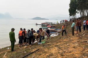 Vụ tai nạn giao thông đường thủy đặc biệt nghiêm trọng tại hồ Thác Bà, xã Bảo Ái, tỉnh Lào Cai.