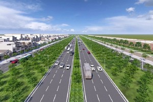 Phối cảnh tuyến đường liên phường Thới An - Thạnh Xuân