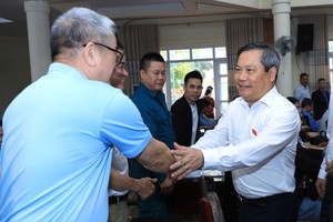 Chủ tịch UBND TP. Hà Nội Vũ Đại Thắng tiếp xúc cử tri, cam kết hành động vì Thủ đô 