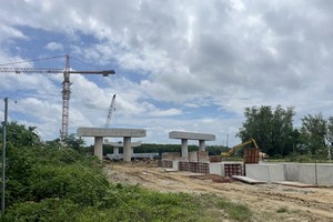 Dự án Đường Hoàng Sa - Dốc Sỏi có tổng vốn đầu tư 3.500 tỷ đồng. 