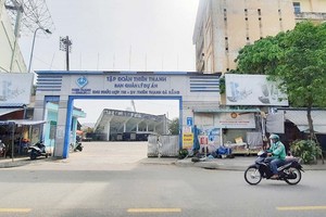 Khu phức hợp thương mại và dịch vụ cao tầng Sân vận động Chi Lăng (Đà Nẵng). Ảnh: Linh Đan 