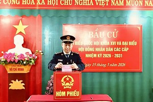 Công chức, người lao động ngành Hải quan trách nhiệm tham gia Ngày hội non sông 
