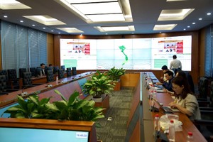 Số liệu bầu cử được cập nhật liên tục tại Văn phòng Hội đồng Bầu cử quốc gia