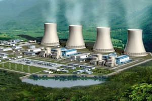 Phối cảnh dự án điện hạt nhân Ninh Thuận.