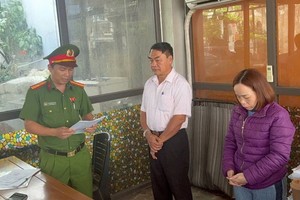 Ông Nguyễn Hữu Thạch (phường Liên Chiểu, Đà Nẵng), Giám đốc Công ty TNHH Quốc Việt New bị khởi tố điều tra về hành vi mua trái phép hóa đơn giá trị gia tăng. Ảnh: C.A Đà Nẵng 