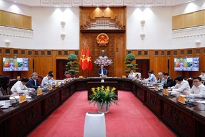Thủ tướng Phạm Minh Chính chủ trì cuộc họp Thường trực Chính phủ để rà soát tình hình, tiếp tục đôn đốc, thúc đẩy tiến độ thực hiện dự án đường sắt.