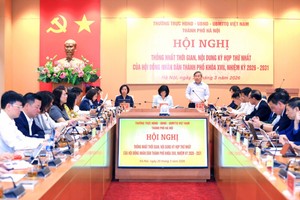 Quang cảnh hội nghị.