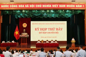 Kỳ họp thứ nhất HĐND TP.HCM khóa XI, nhiệm kỳ 2026 - 2031 sẽ diễn ra vào sáng 30/3, tập trung bầu các chức danh chủ chốt của HĐND và UBND Thành phố nhiệm kỳ mới. Ảnh: Trọng Tín.