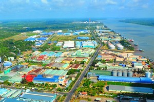 Khu công nghiệp Trà Nóc- TP. Cần Thơ. Ảnh: Thu Hà