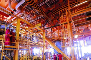 Doanh nghiệp có vốn Nhà nước được xác định giữ vai trò then chốt, mang tính quyết định đối với việc hoàn thành mục tiêu tăng trưởng kinh tế cao và bền vững. Ảnh: P.V 