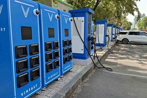 Các doanh nghiệp lắp đặt tủ đổi pin vẫn chưa đảm bảo khối lượng theo kế hoạch TP.HCM đã đề ra