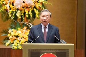 Tổng Bí thư Tô Lâm phát biểu chỉ đạo - Ảnh: MediaQuochoi.