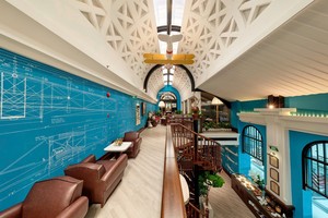 Bill Bensley thiết kế lấy cảm hứng từ “học viện hàng không” 1920