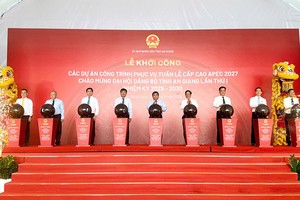 Lễ khởi công các dự án, công trình phục vụ Tuần lễ cấp cao APEC 2027