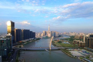 Tăng trưởng quý I/2026 của TP.HCM đạt 8,27%, là mức cao nhất cùng kỳ trong 5 năm trở lại đây. Ảnh: Lê Toàn.