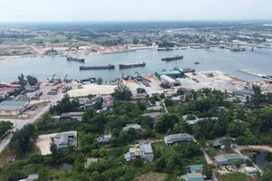 Khu vực Cảng biển Cửa Việt, tỉnh Quảng Trị.