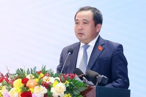 Tân Bí thư Thành ủy Hà Nội Trần Đức Thắng.