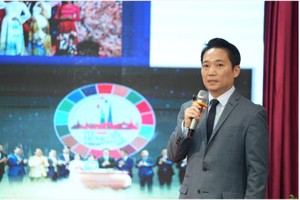 Ông Lê Trương Hiền Hòa, Phó giám đốc Sở Du lịch TP.HCM phát biểu tại họp báo.