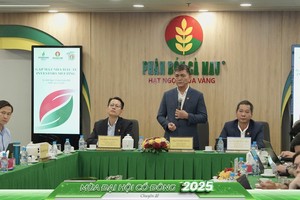 Tổng giám đốc Văn Tiến Thanh phát biểu tại cuộc họp