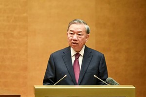 Đồng chí Tổng Bí thư - Chủ tịch nước Tô Lâm phát biểu chỉ đạo Hội nghị. Ảnh: Nhân Dân