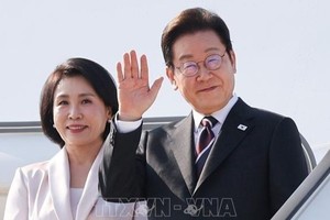 Tổng thống Đại Hàn Dân Quốc Lee Jae Myung và Phu nhân.