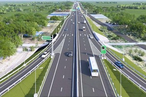 Phối cảnh đường Vành đai 4, TP.HCM. 