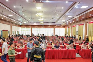 Một buổi hội thảo dụ đầu tư tiền số TCIS bị Công an tỉnh Phú Thọ phát hiện